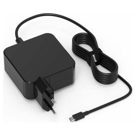 65W USB C Chargeur Type C Alimentation Adaptateur pour MacBook Pro/Air, Lenovo Thinkpad,HP Chromebook,ASUS, Acer,Huawei Matebook, Xiaomi Air,Samsung Chromebook Plus, Tablettes Cordon d\\'alim