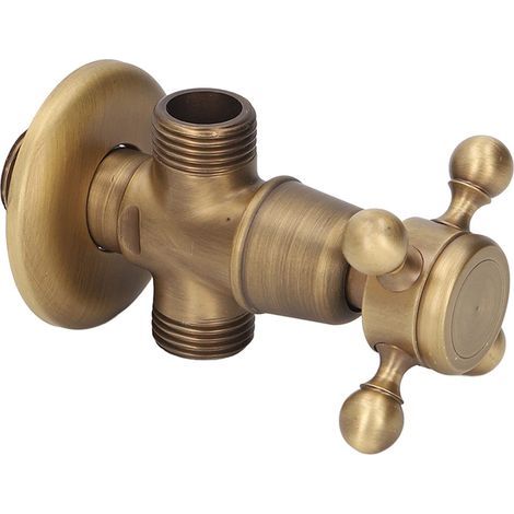 Eckventil, hochfestes Messing-Wasserventil für Badezimmer (1/5)