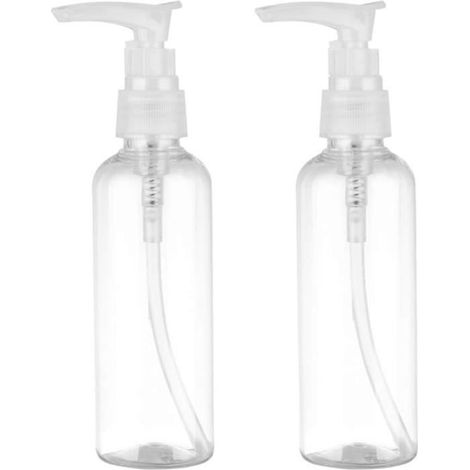 Mini Bouteilles De Stockage De Lotion 100Ml 4 Pièces Distributeurs De Parfum Cosmétiques Porte-Shampoing Conteneurs Pour Voyage (1/4)