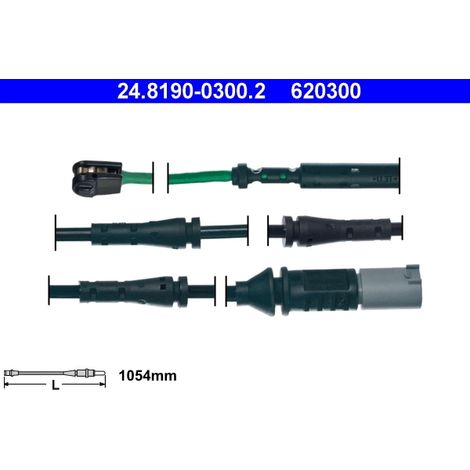 Contact d'avertissement, usure des plaquettes de frein ATE 24.8190-0300.2 BMW