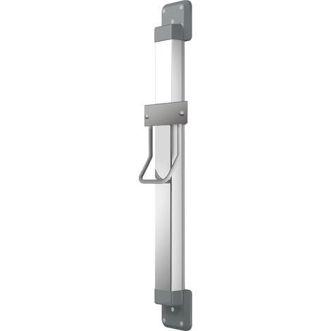 KWC AR Höhenverst., F5, f. Haartrockner,  250x1200x140 mm, Silber/Basaltgrau