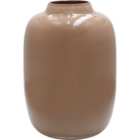 Vase Décoratif de Table au Design Moderne pour Fleurs et Décoration d'Intérieur, Coloris Sable - PANGIVO (1/5)