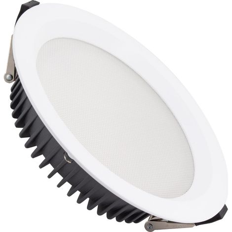 Downlight LED 20W  New Aero Slim 130 lm/W Microprismatico (UGR17) LIFUD Foro Ø 155 mm Bianco Freddo 5500K - 6000K 110°
