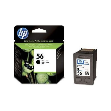 HP 56 Black Original Ink Cartridge Druckerpatrone 1 Stück(e) Standardertrag