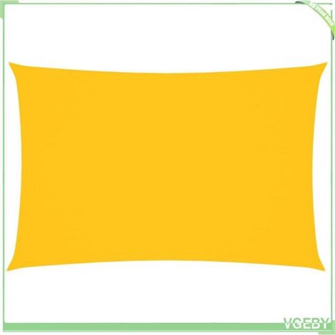 Voile de parasol - FAFEICY - 135587 - Rectangulaire 2x4 m - Tissu Oxford PU - Protection UV et étanche (1/5)