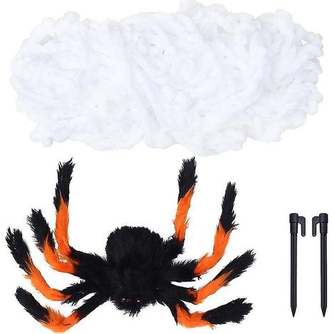 1 Stück Spinnennetz als Halloween-Geschenk