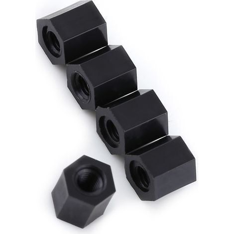 Séparateur double passage en nylon M3, 100 pièces/sachet, noir (1/5)