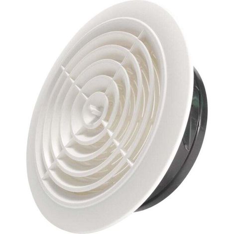 200mm Adjustable Round Ventilation Grille (1/4)
