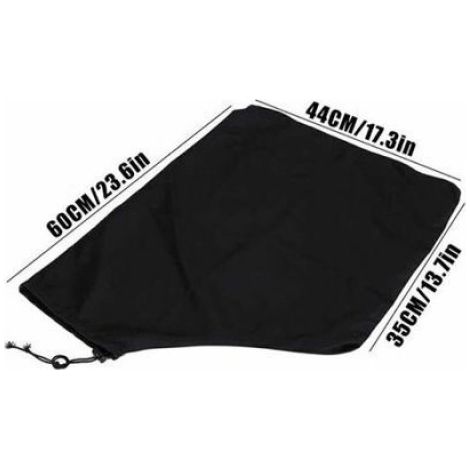 Sac de Collecte - - Aspirateur Feuilles - Polyester Haute Qualité - Compatible Souffleurs - 60 cm (1/4)