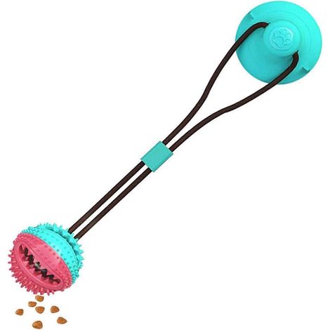Jouet pour chien à ventouse, jouet pour animaux de compagnie, purificateur dentaire, jouet multifonction pour chiot (1/5)