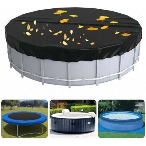 Housse de Piscine Ronde pour Chiens, Protection Anti-Poussière et Anti-UV pour Extérieur Balcon Jardin Parc Adulte Enfant (1/4)