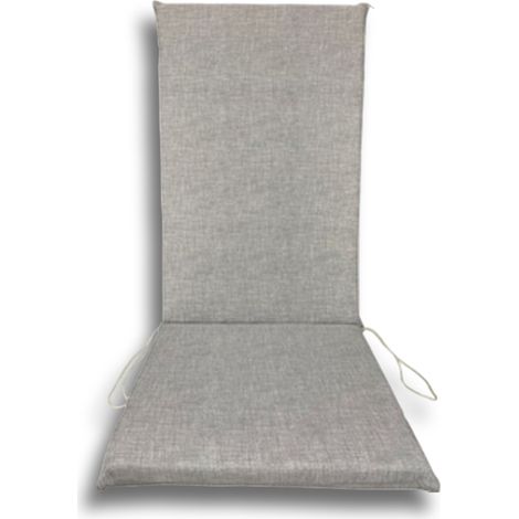 Cuscino garden grigio schienale alto 120x50 Capaldo