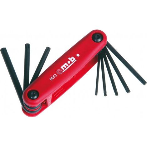 MOB - Monture de 8 clés TORX, protanium - Réf : 9053010201 (1/4)
