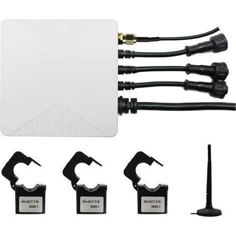 Compteur d'énergie Wifi, suivi en temps réel de la puissance intelligente avec pince 3 X 80A pour la domotique et le contrôle (1/5)