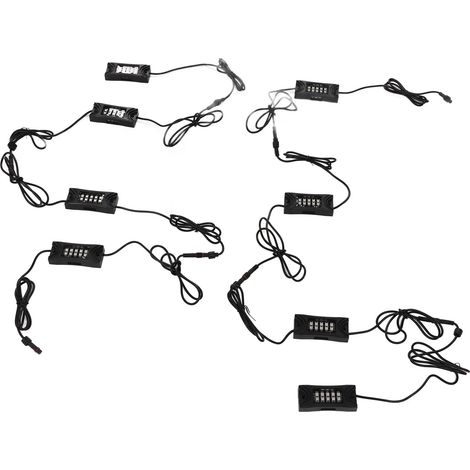 Kit 12V Lumières RGB Bluetooth IP67 Étanche Universel pour 4x4 Camion UTV ATV SUV Bateau (1/5)