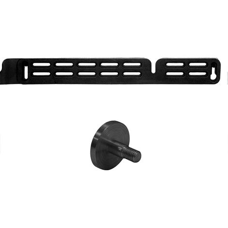 Mur Mount support aluminium Alloy support pour Sonos Arc barre de son noir (1/5)