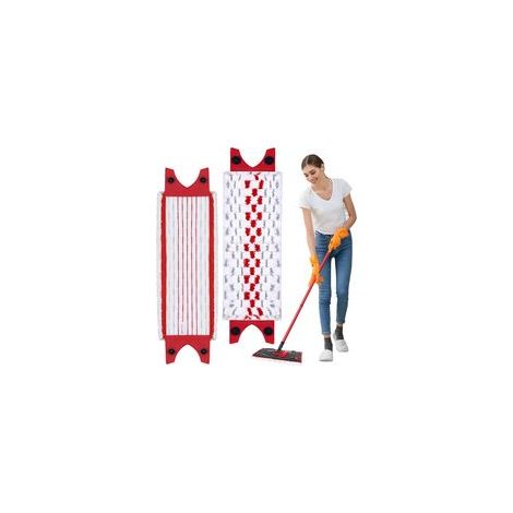 Copertura di ricambio per mop, copertura di ricambio per mop Ultramat, copertura di ricambio Vileda, copertura in microfibra di ricambio Ultramax 2in1, per Vileda, copertura di ricambio per mop per tu (1/5)