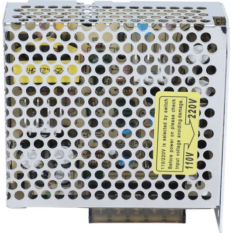 Alimentation à découpage S-25-5 en alliage d'aluminium, protection de sécurité, résistance à l'usure, convertisseur de puissance performant (1/5)