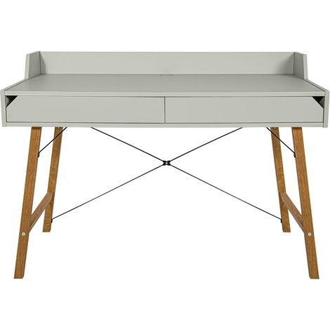 Schreibtisch mit 2 Schubladen Bellamy Lotta - Grün