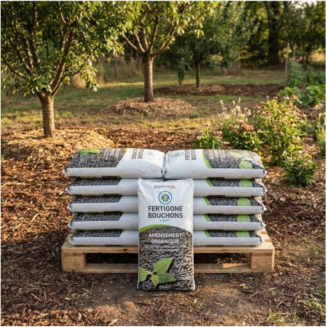 Amendement compost pour amélioration du sol 10x25kg RACINE PRO156-10x25