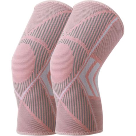 Une paire de genouillères, genouillères de compression pour hommes et femmes, genouillères de course, randonnée