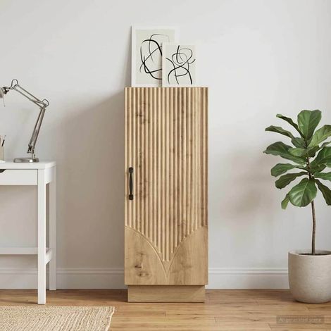 Aparador Roble artisan 33 x 34,5 x 87 cm Madera de Ingeniería (1/4)