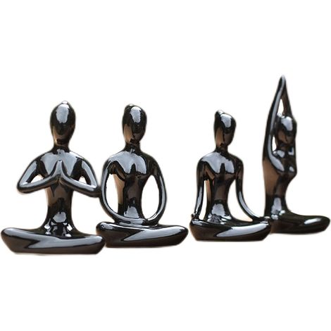 Yoga Ornament - Decorative Figurine for Home Office Yoga Studio - Pack of 1 (1/5)