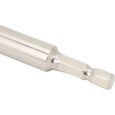 Connecteur à changement rapide à tige hexagonale escamotable pour perceuse électrique, cric à trois mâchoires vers tige de connexion autobloquante hexagonale interne de 1/4", 150 mm. (1/4)