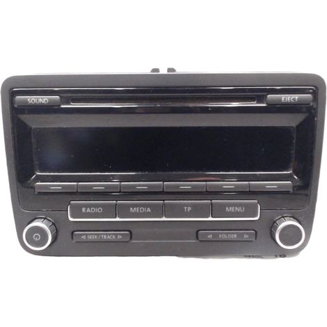 [PRODUIT D'OCCASION] Autoradio VOLKSWAGEN Polo 2009- ♻️ Ref Oe. 5m0057186jx - Garantie à vie (1/3)