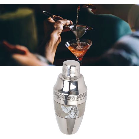 Weingläser aus Edelstahl 304, japanischer Stil, amerikanischer Stil, Bostoner Stil, Cocktailshaker, Barshaker, Stil 1 (1/5)