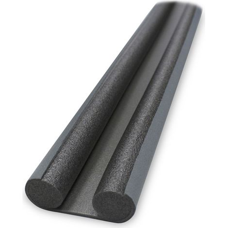 Stop froid bourrelet double bas de porte 95cm – Isolation thermique – Recoupable pour ajustement – Pour espaces confinés – Geko (1/2)