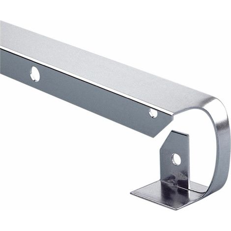 Jonction de plan de travail argent 1,1 mm – Pour plans de 40 mm – Raccordement à angle 90° – Installation facile et solide – Longueur 650 mm (1/3)