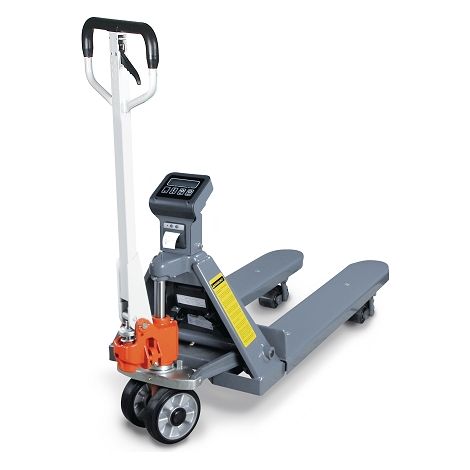 UNI6150271 - Transpallet Manuale Professionale Con Bilancia Elettronica Modello PHW 2000 WP - Portata 2 T - Stampante Inclusa