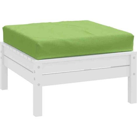Coussin de palette vert mélangé 60x60x9,5 cm tissu (1/5)