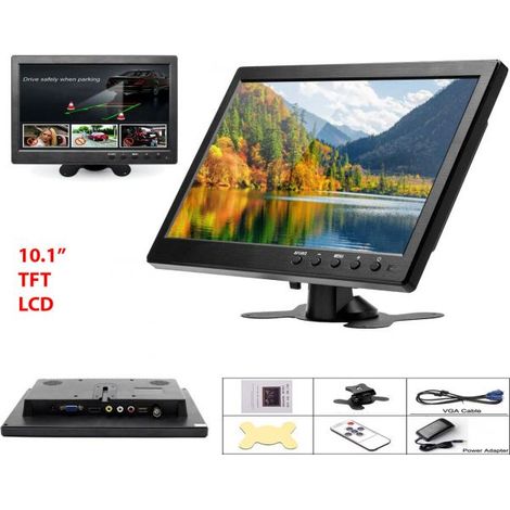 Monitor HDMI VGA Schermo LCD TFT 10.1 POLLICI 1080p Altoparlante BNC USB