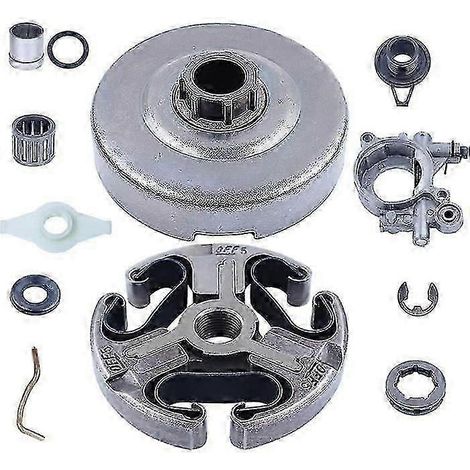 Ölpumpensatz für 3/8" 7-Zahn-Kupplungstrommel für Husqvarna 362, 365, 371 und 372 Kettensägen - Ersatzteile (1/4)