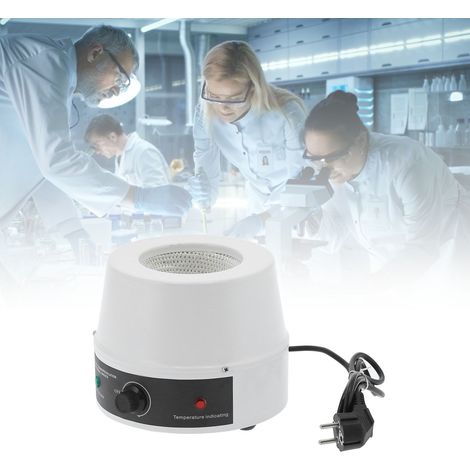 Manteau chauffant électrique thermostatique de laboratoire, 250 mL, norme européenne, 220 V (1/5)