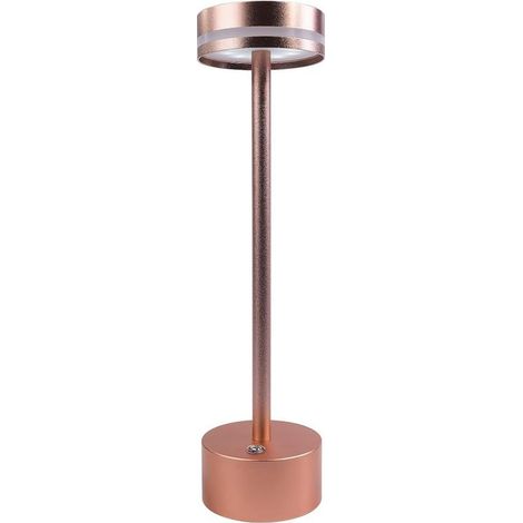 Wiederaufladbare, kabellose LED-Tischleuchte, 1800-mAh-Akku, 3 Farbmodi, dimmbar, USB-Schreibtischlampe für Zuhause/Esszimmer/Innenbereich/Außenbereich/Wohnzimmer (1/5)