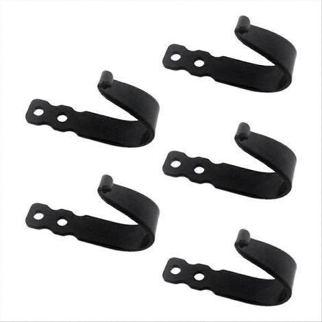 Dekorative Wandhaken aus Gusseisen (5er-Set) im Landhausstil (1/5)