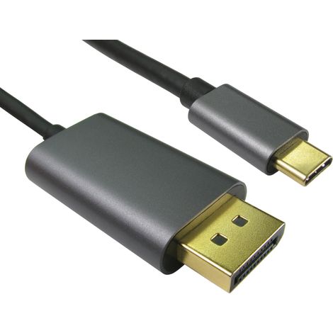 Câble de port d'affichage RS PRO, USB type C/ DisplayPort M /M en 1m ( Prix pour 1 )