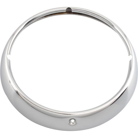 Cache-phare de 7 pouces pour moto, anneau extérieur de phare compatible avec Harley-Davidson Touring Road King Glide (1/5)