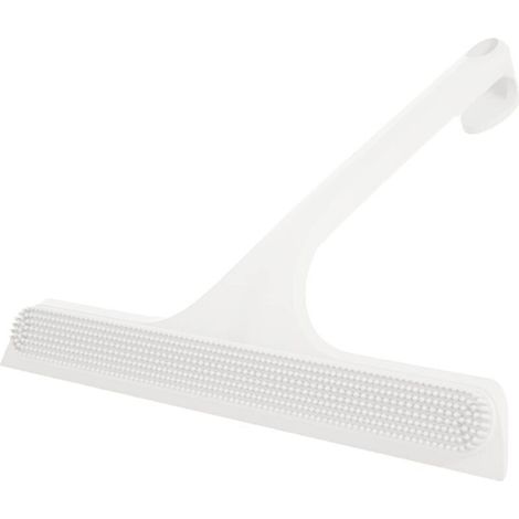 Silicone squeegee for cleaning car windows, glass, and shower enclosures