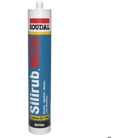 Soudal Silirub Neo5 Silikon Dichtmasse Braun 300ml