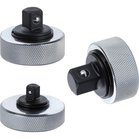 Set aus 3 umkehrbaren Ratschenschlüsseln für 6,35 mm, 9,5 mm und 1,27 cm große Rändelgriffe, Mini-Handratsche mit Rändelgriff, mechanisches Werkzeug für beengte Platzverhältnisse