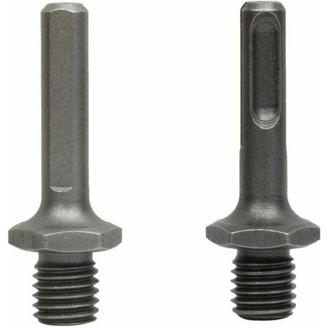 2 Pièces Adaptateur M14 Filetage Mâle à Fem et triangle Fem pour Meuleuse Perceuse Forage, (1/5)