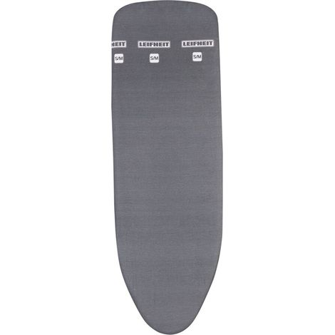 Leifheit Bügelbrettbezug Cotton Classic S/M black 125 x 40 cm Bügeltischbezug