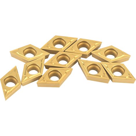 10 Stück DCMT11T304-HM YBC251 DCMT32.51-HM CNC-Hartmetall-Wendeschneidplatten für Drehmaschinen (1/5)