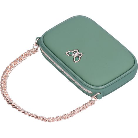 Chauffe-mains électrique 45-55 °C, sac chauffant double face, batterie externe 2 en 1, chargement USB, vert (1/5)