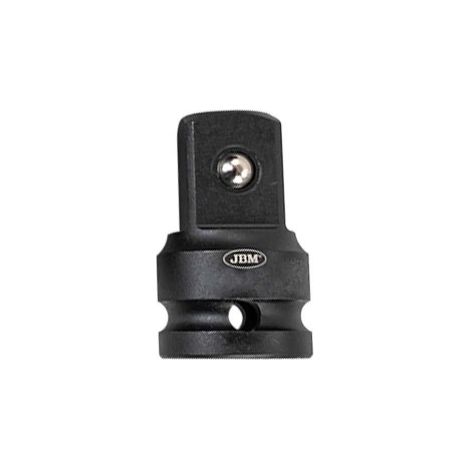 Adaptador de impacto jbm impact adapter 1/4h 3/8m alta resistencia corrosión