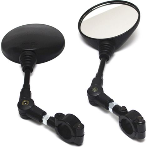 SJLERST 1 paire de rétroviseurs latéraux universels pour motos et scooters pour voitures de ville et scooters universels (1/5)